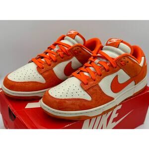 Nike Dunk Low Cracked Orange FN7773-001 10.5 W / 9 M # 415